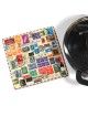 Ofek Wertman Israeli Postage Stamp Wooden Trivet